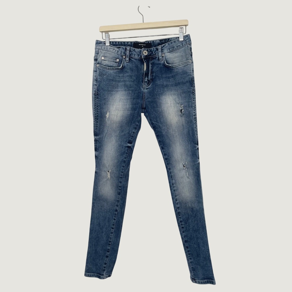 Represent‎ Essential Denim Random Blue Size 30x30
